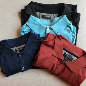 Banana Republic Luxury Touch Polos - Set of Four